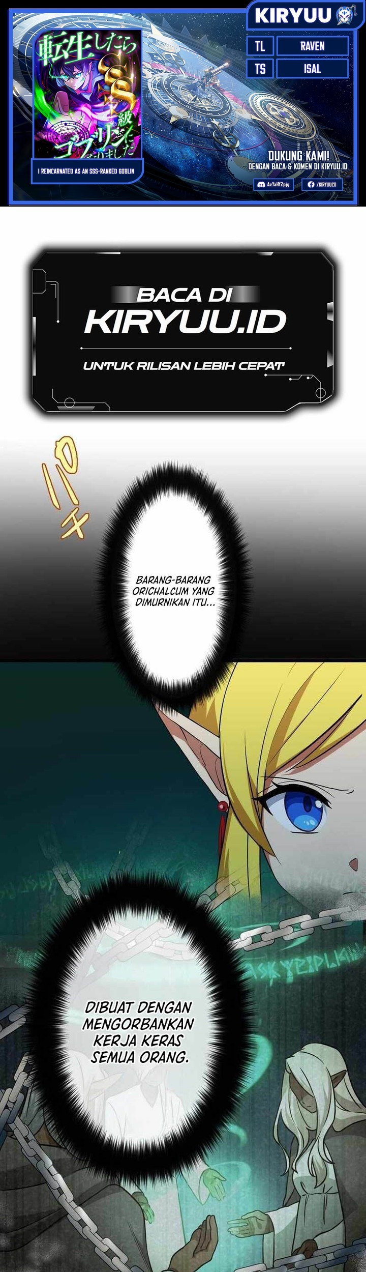 Baca Komik I Reincarnated as an SSS-Ranked Goblin Chapter 38 Gambar 1