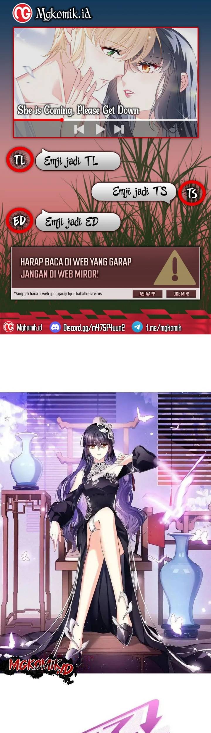 Baca Komik She Is Coming, Please Get Down! Chapter 338 Gambar 1