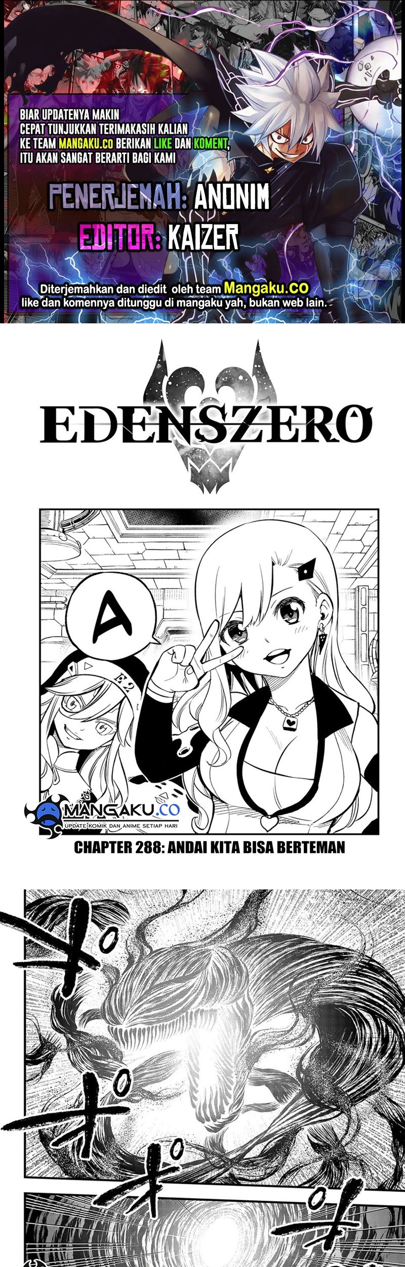 Baca Komik Eden's Zero Chapter 288 Gambar 1