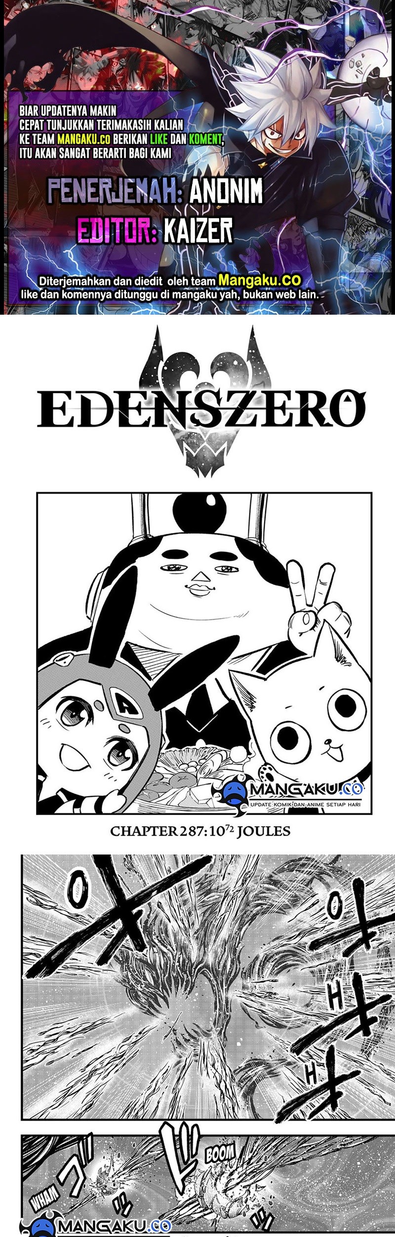 Baca Komik Eden's Zero Chapter 287 Gambar 1