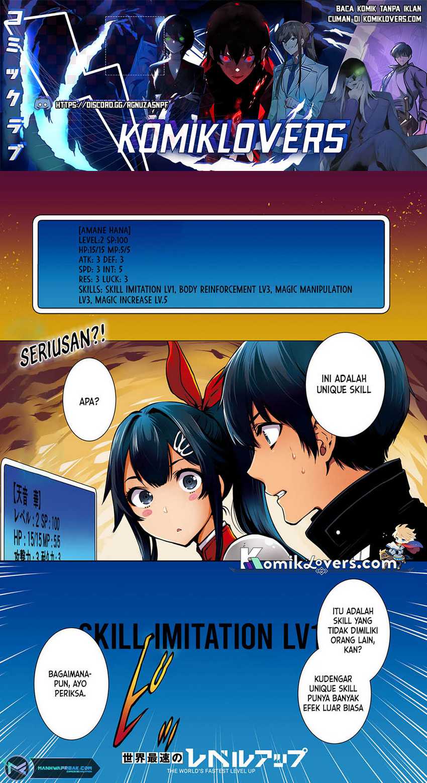 Baca  Sekai Saisoku no Level Up! Chapter 19 Gambar 2