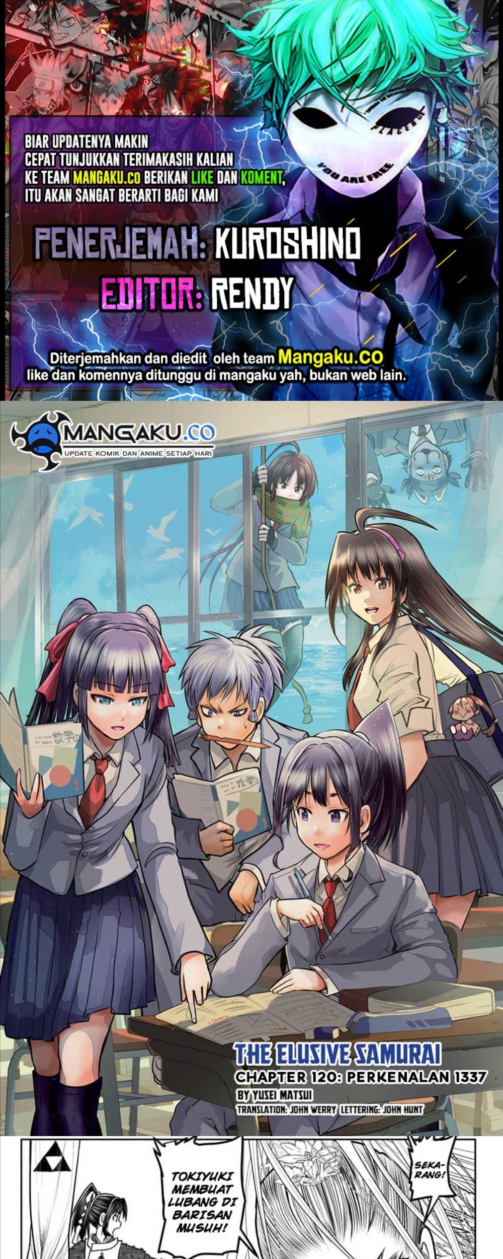 Baca Komik The Elusive Samurai Chapter 120 Gambar 1