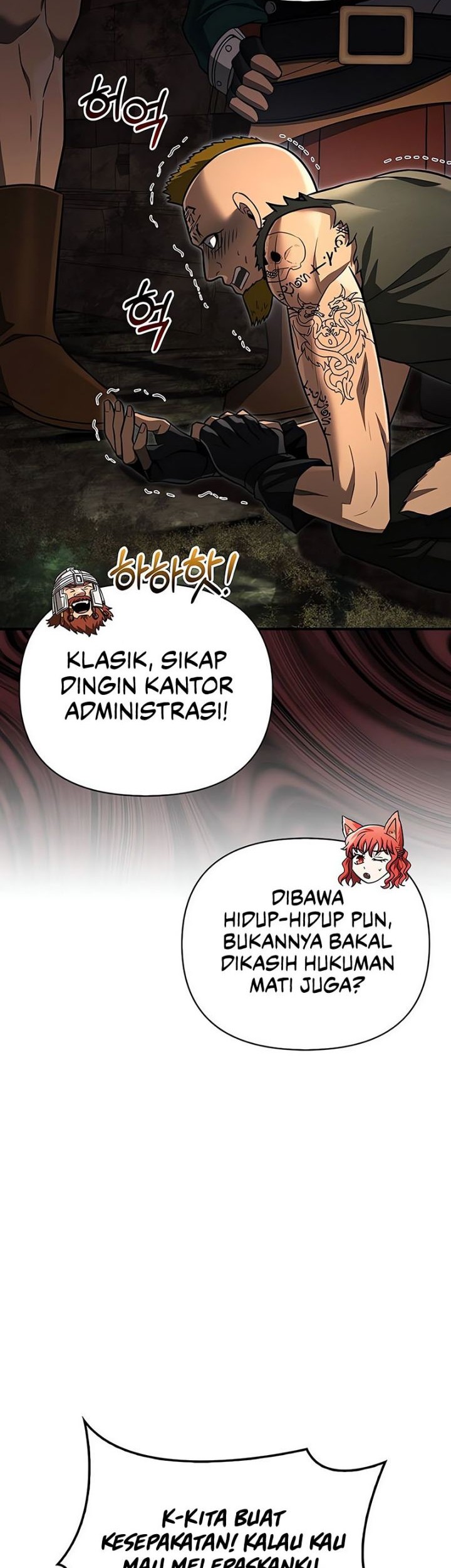 Survive as a Barbarian in the Game Chapter 57 Gambar 63