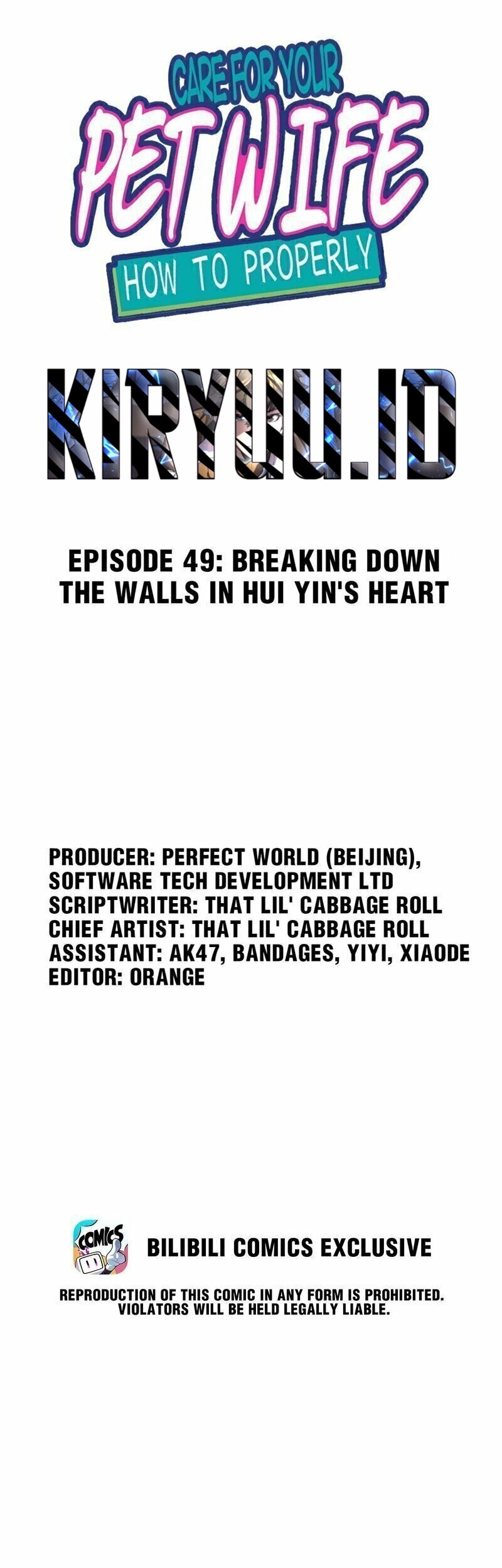 How To Properly Care For Your Pet Wife Chapter 49 Gambar 3