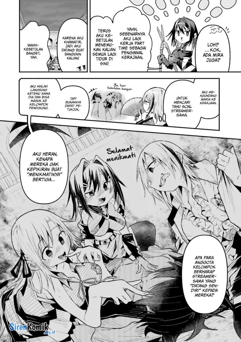 Isekai de Haishin Katsudou wo Shitara Tairyou no Yandere Shinja wo Umidashite Shimatta Ken Chapter 34 Gambar 13