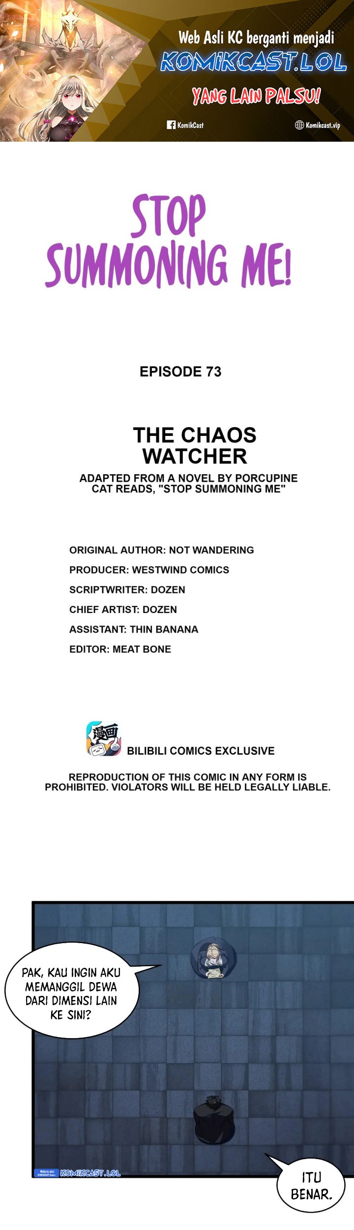 Baca  Please Stop Summoning Me! Chapter 73 Gambar 2