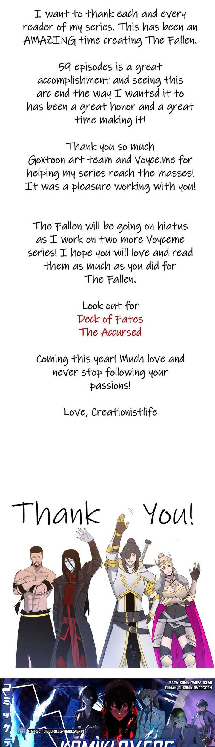 The Fallen Chapter 59 Gambar 48