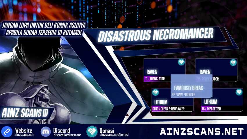Baca Komik Disastrous Necromancer Chapter 92 Gambar 1