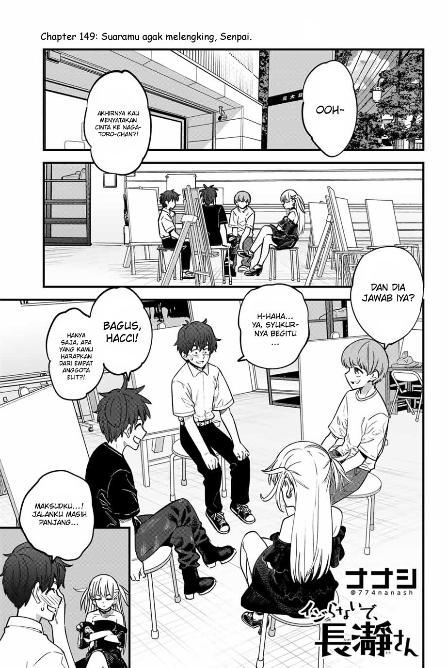 Baca Ijiranaide, Nagatoro-san Chapter 149 Gambar 2