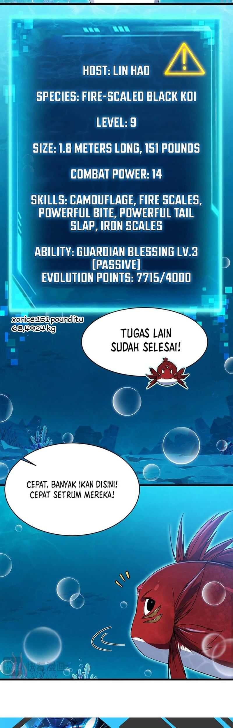 Evolution from Carp to Divine Dragon Chapter 10 Gambar 7