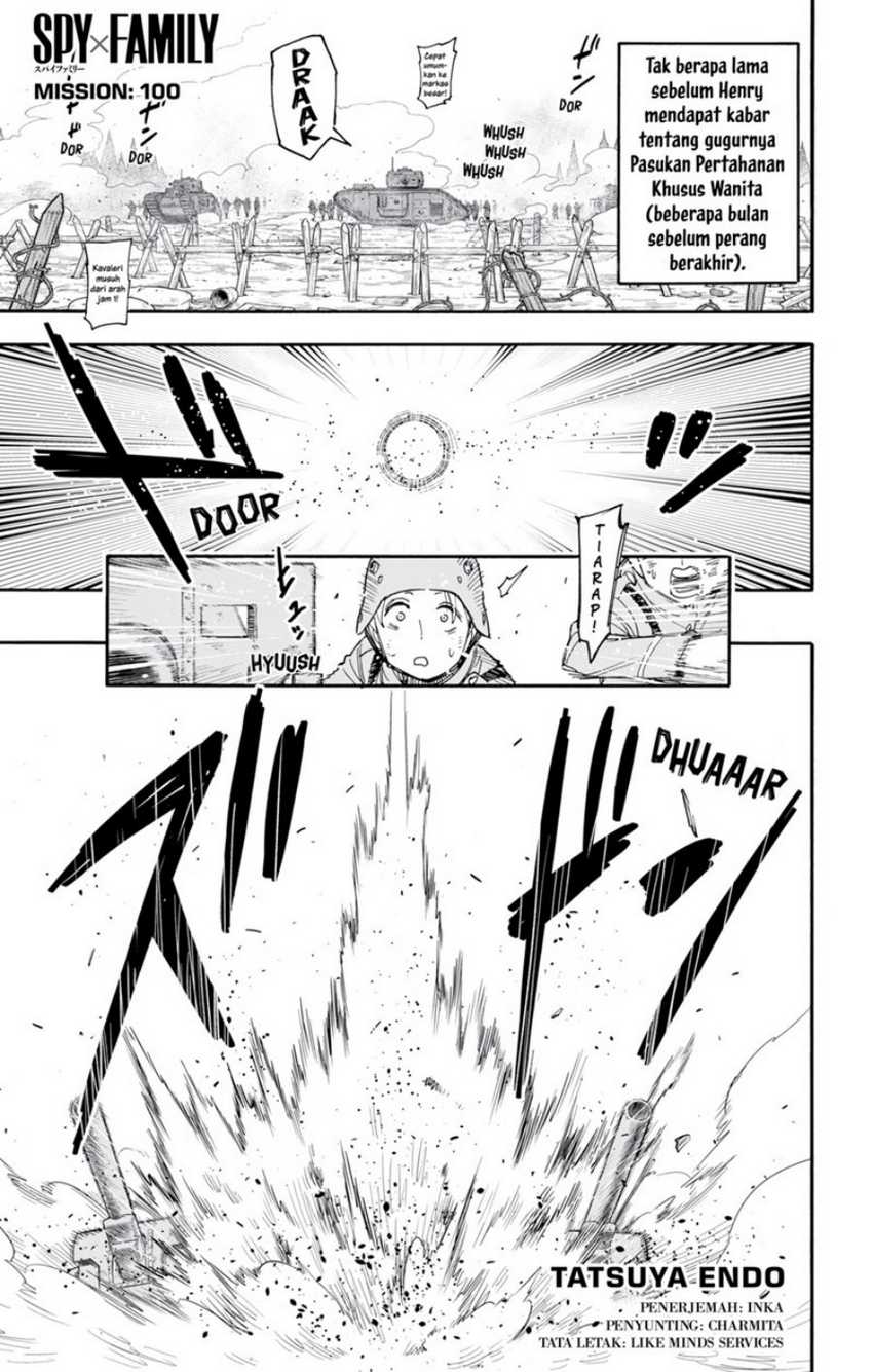 Baca Komik Spy X Family Chapter 100 Gambar 1