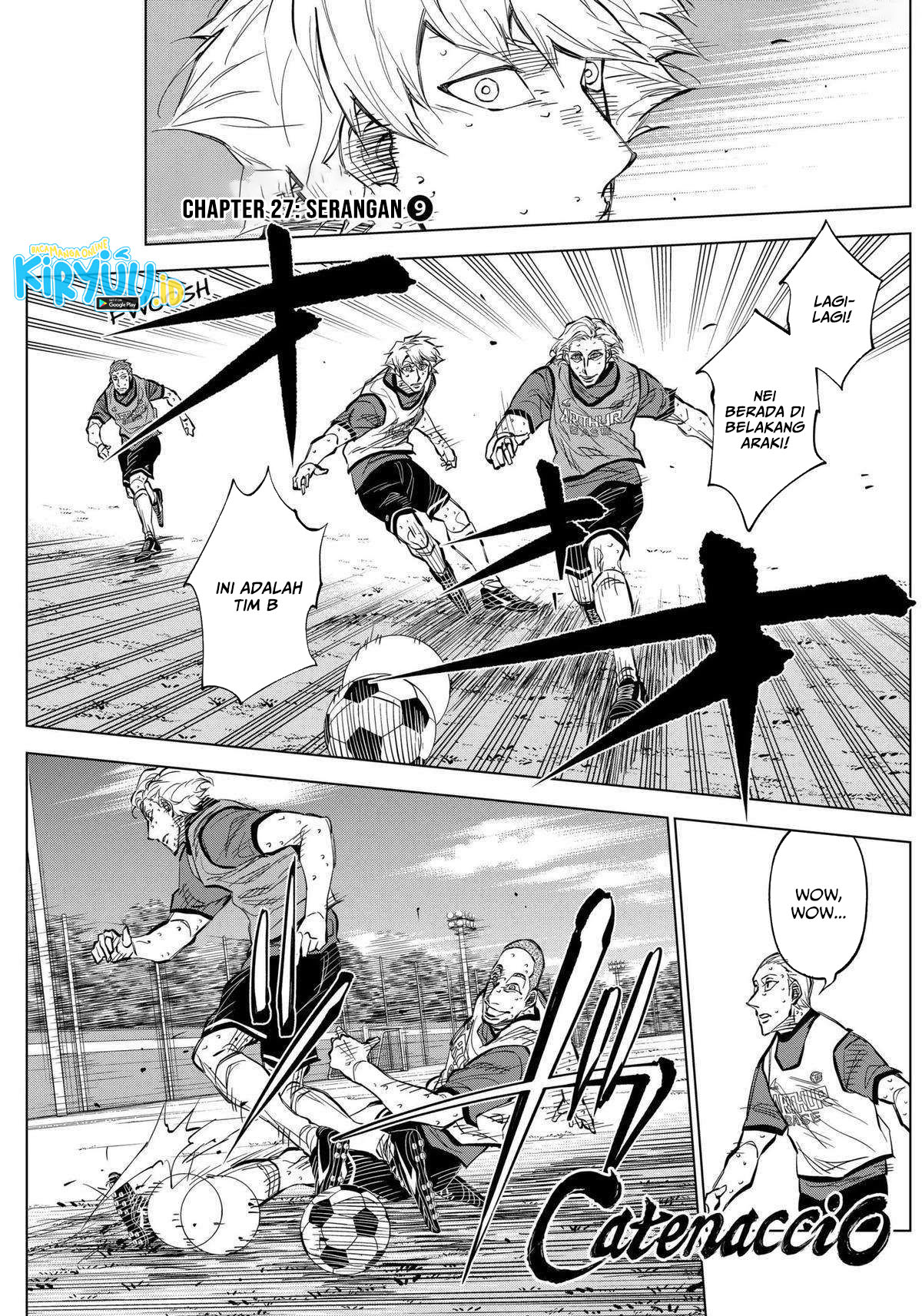Baca Catenaccio Chapter 27 Gambar 2