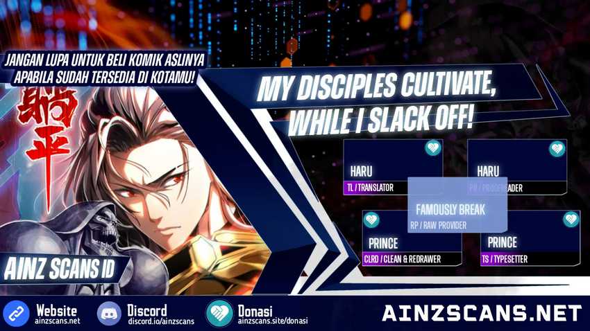 Baca Komik My Disciples Cultivate, While I Slack Off! Chapter 19 Gambar 1