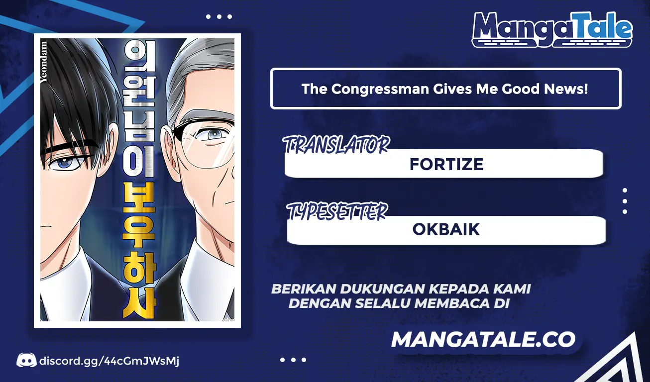 Baca Komik The Congressman Gives Me Good News! Chapter 27 Gambar 1