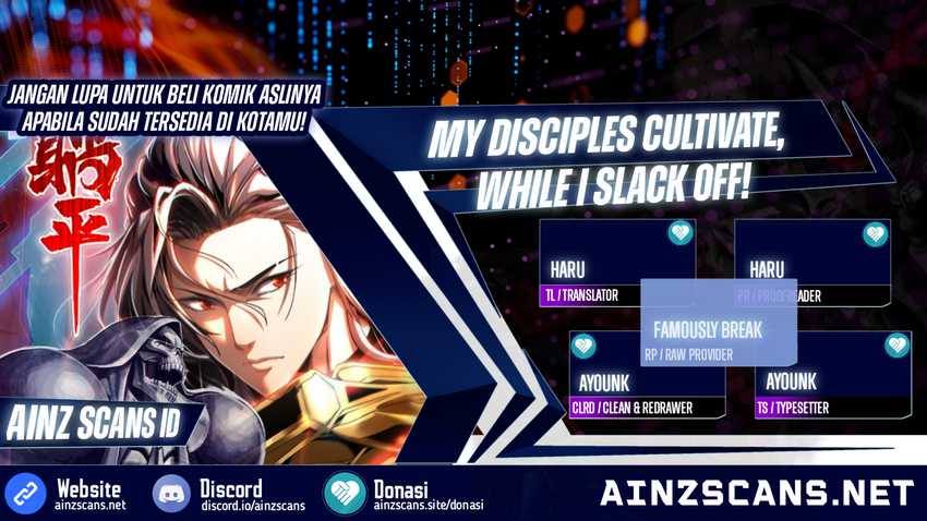 Baca Komik My Disciples Cultivate, While I Slack Off! Chapter 10 Gambar 1