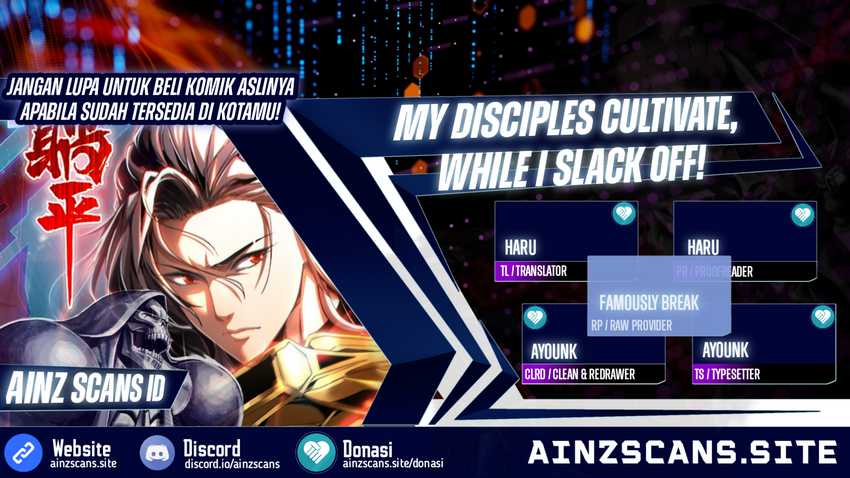 Baca Komik My Disciples Cultivate, While I Slack Off! Chapter 09 Gambar 1