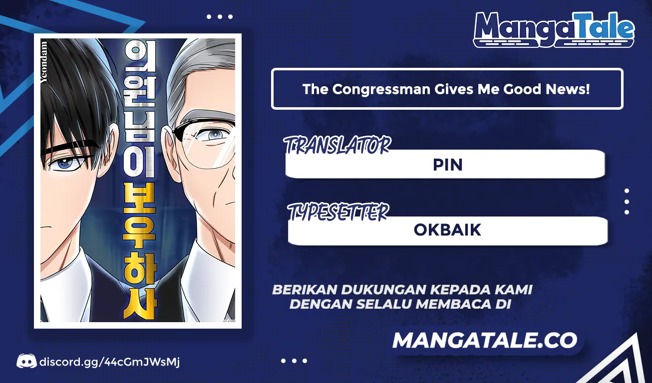 Baca Komik The Congressman Gives Me Good News! Chapter 25 Gambar 1