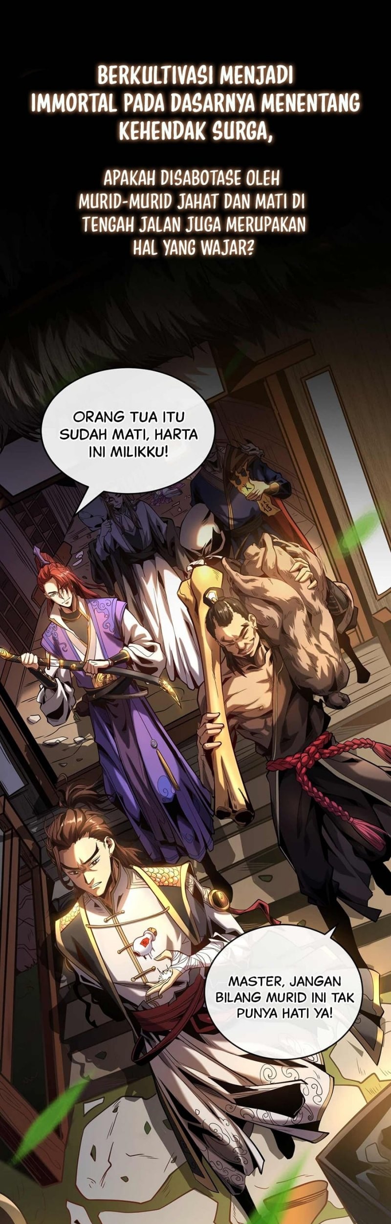 My Disciples Cultivate, While I Slack Off! Chapter 00.1 Gambar 3