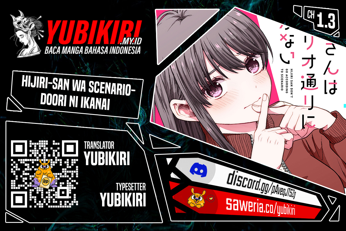 Baca Komik Hijiri-san wa Scenario-douri ni Ikanai Chapter 01.3 Gambar 1