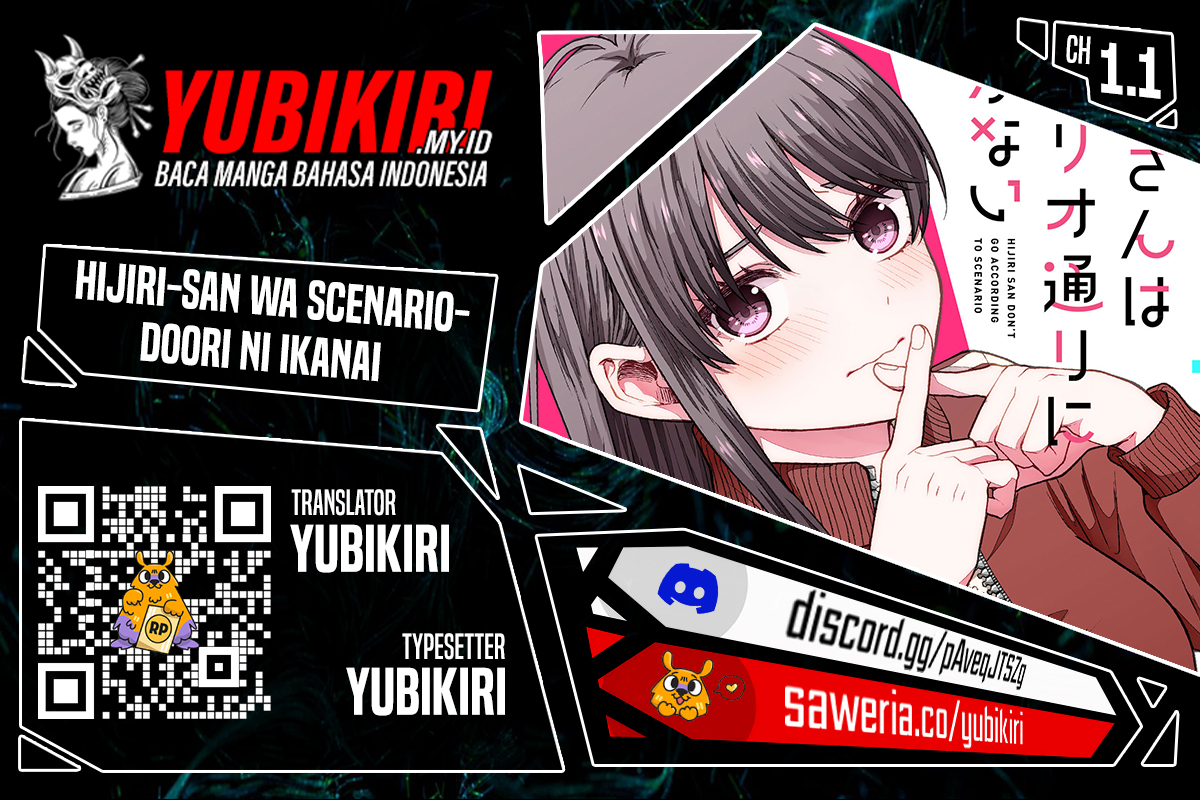 Baca Komik Hijiri-san wa Scenario-douri ni Ikanai Chapter 01.1 Gambar 1