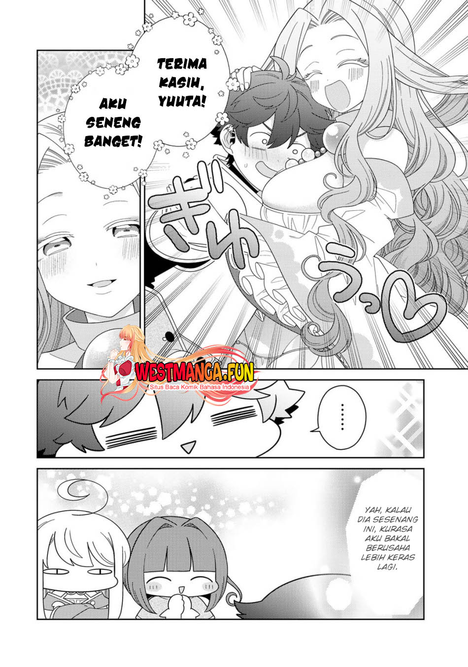 Seirei-tachi no Rakuen to Risou no Isekai Seikatsu Chapter 60 Gambar 10