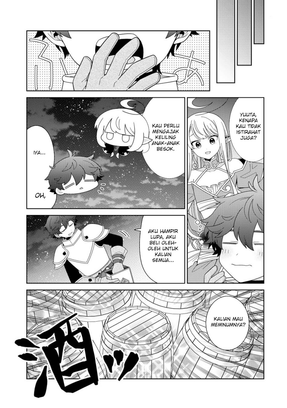 Seirei-tachi no Rakuen to Risou no Isekai Seikatsu Chapter 60 Gambar 12