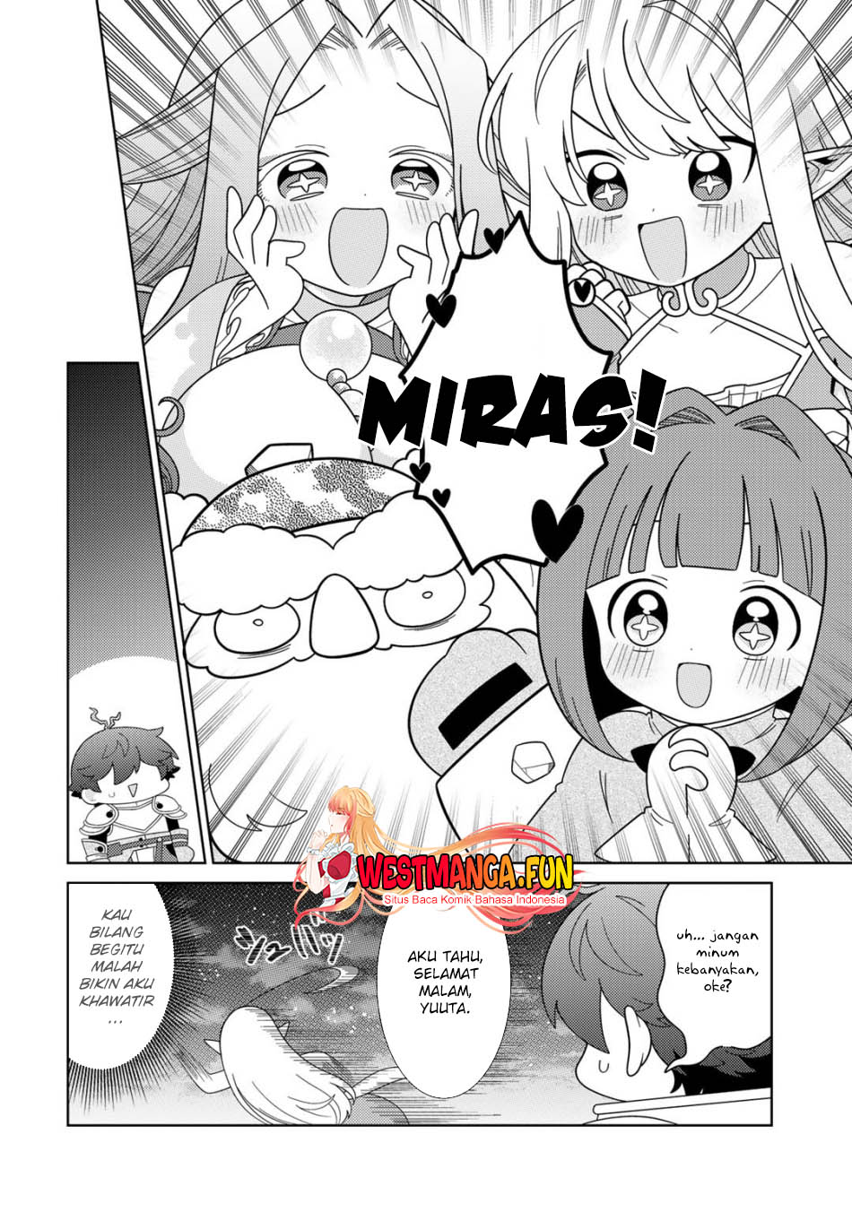Seirei-tachi no Rakuen to Risou no Isekai Seikatsu Chapter 60 Gambar 13