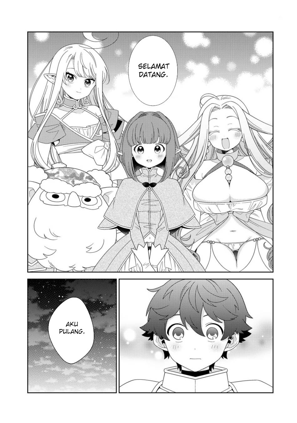 Seirei-tachi no Rakuen to Risou no Isekai Seikatsu Chapter 60 Gambar 5