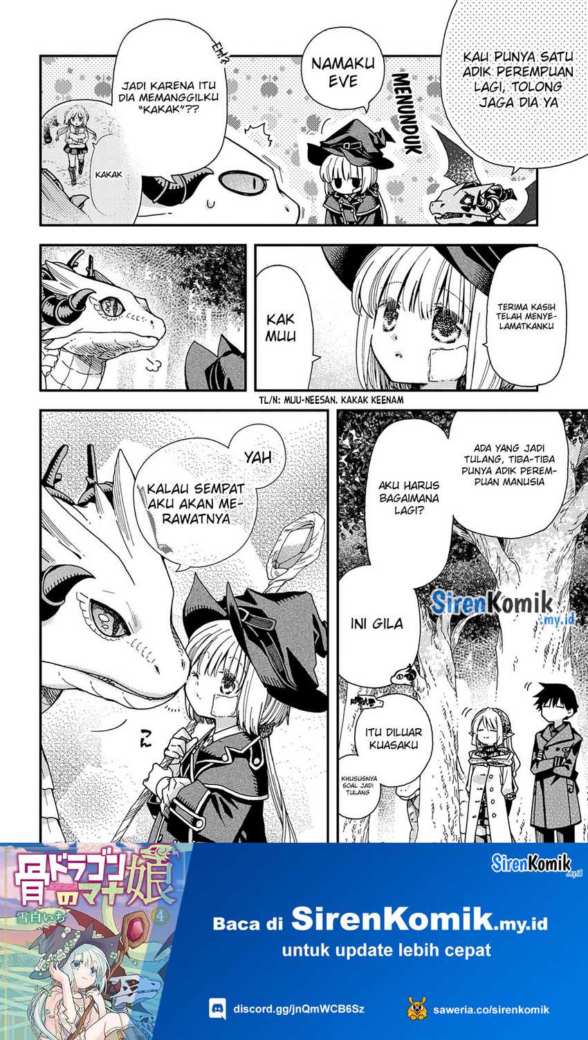 Hone Dragon no Mana Musume Chapter 31.3 Gambar 11