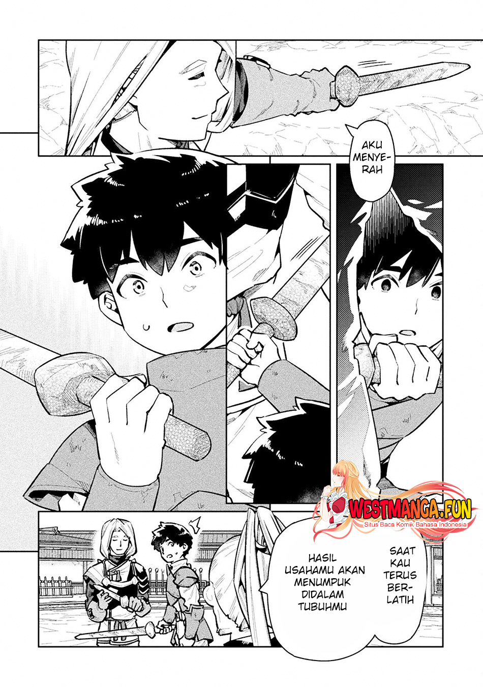 NEET dakedo Hello Work ni Ittara Isekai ni Tsuretekareta Chapter 56 Gambar 28