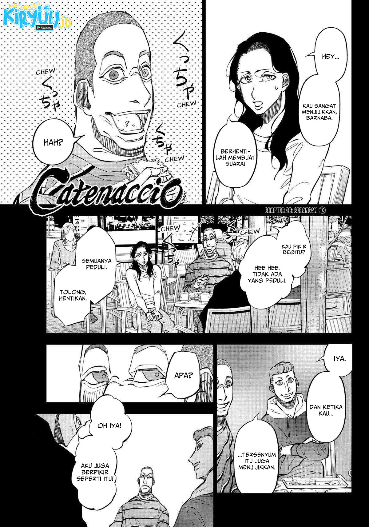 Baca Catenaccio Chapter 28 Gambar 2