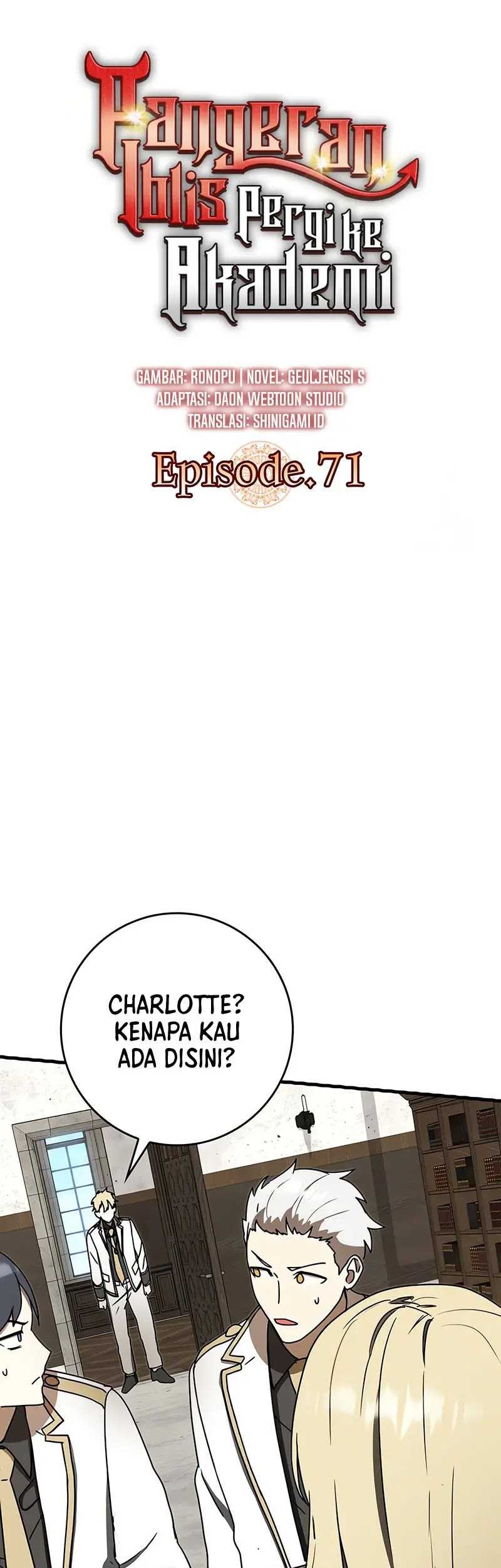 The Demon Prince Goes to the Academy Chapter 71 Gambar 7