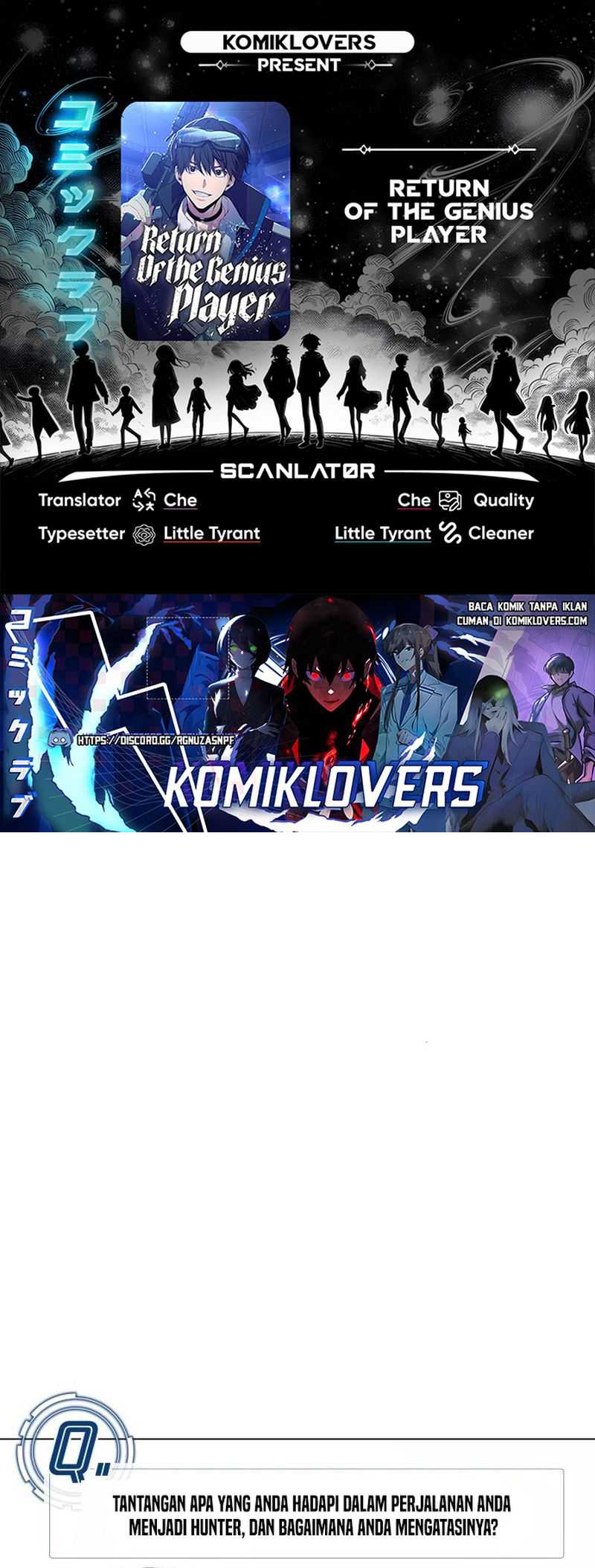 Baca Komik Return of the Genius Player Chapter 10 Gambar 1