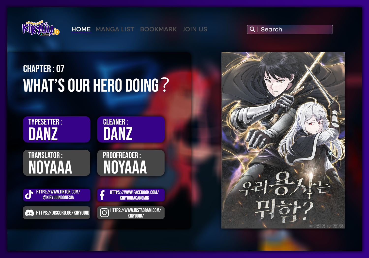Baca Komik What’s Our Hero Doing? Chapter 07 Gambar 1