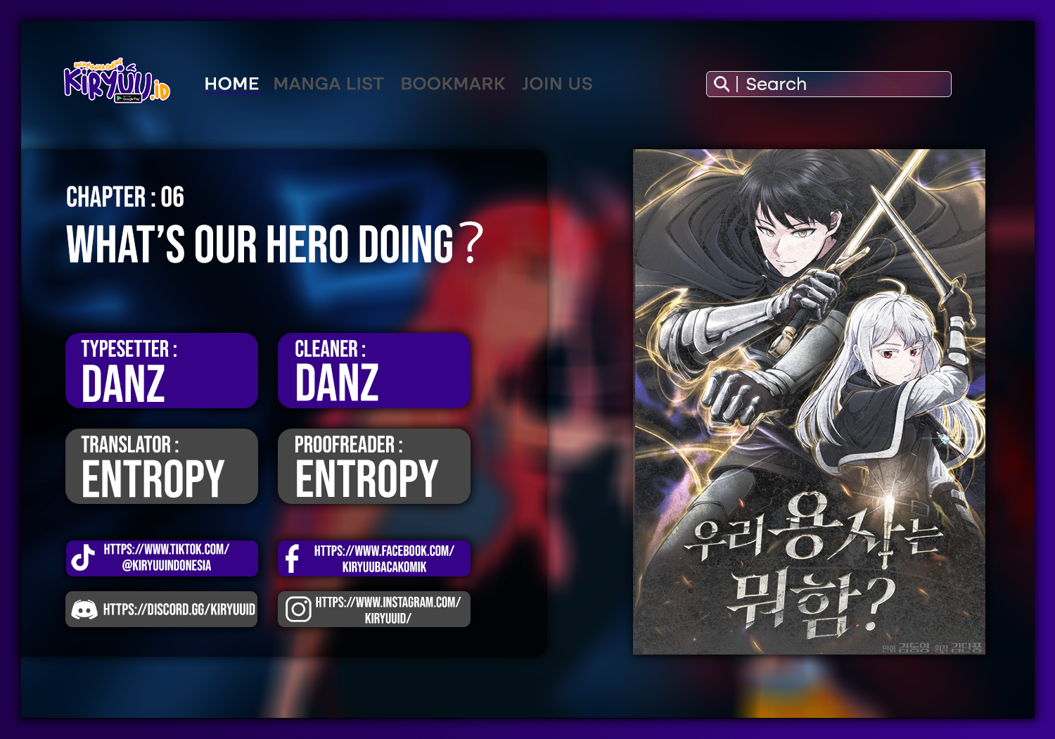 Baca Komik What’s Our Hero Doing? Chapter 06 Gambar 1