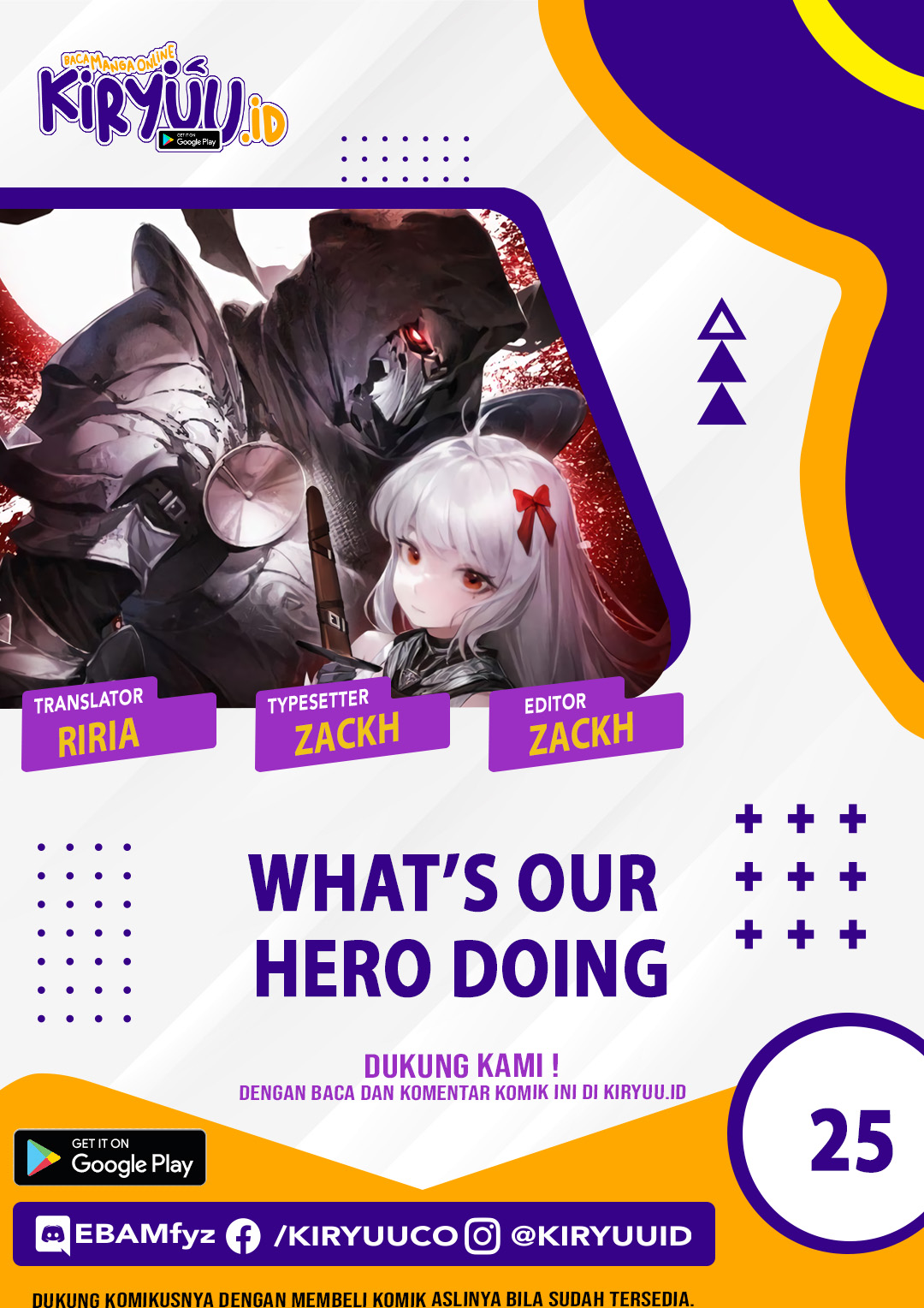 Baca Komik What’s Our Hero Doing? Chapter 25 Gambar 1