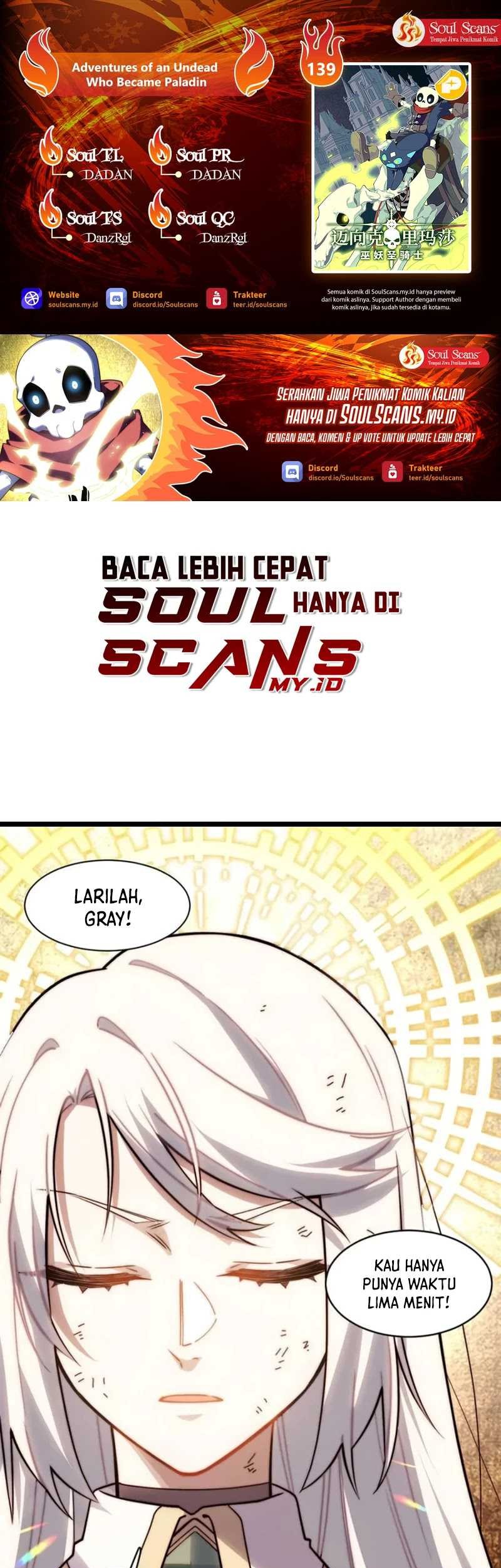 Baca Komik Adventures of an Undead Who Became Paladin Chapter 139 Gambar 1