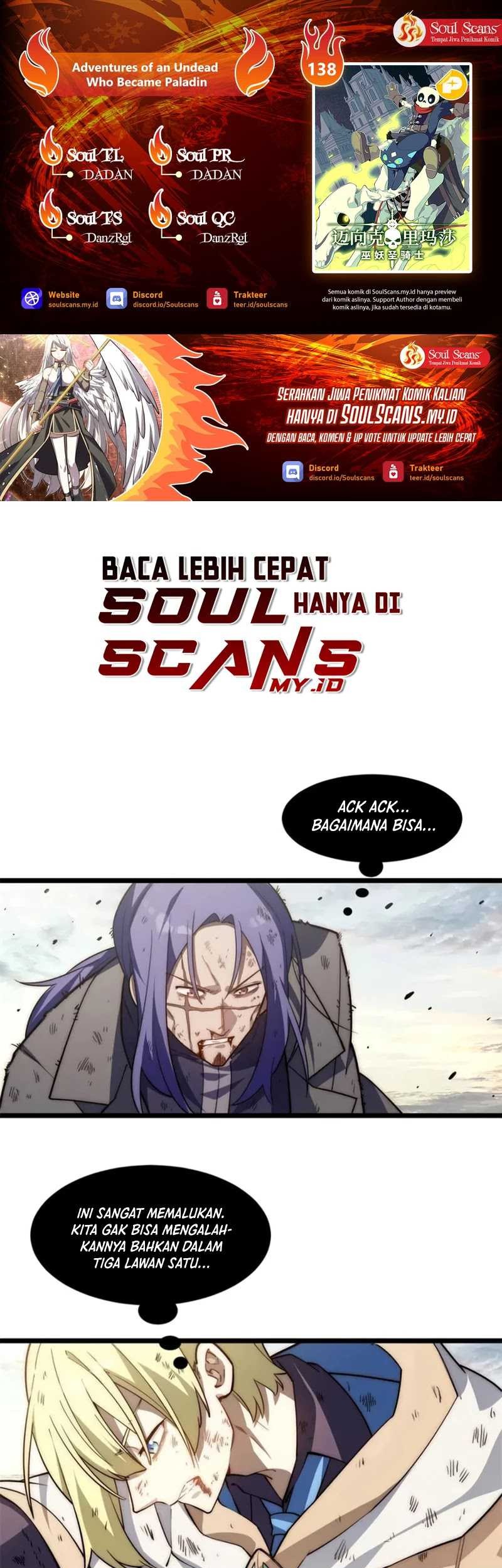 Baca Komik Adventures of an Undead Who Became Paladin Chapter 138 Gambar 1
