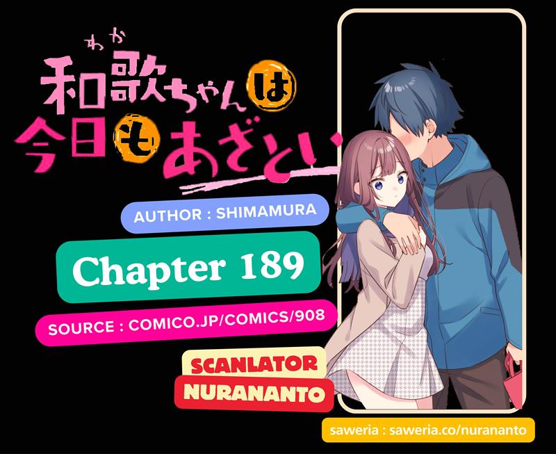 Baca Komik Waka-chan Is Flirty Again Chapter 189 Gambar 1