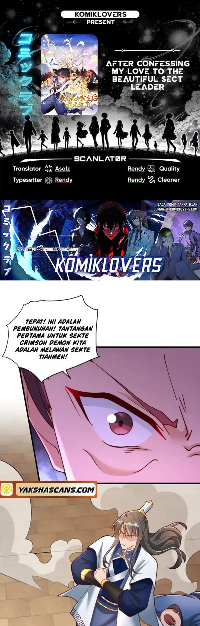 Baca Komik After Confessing My Love to the Beautiful Sect Leader, I Become Invincible? Chapter 18 Gambar 1