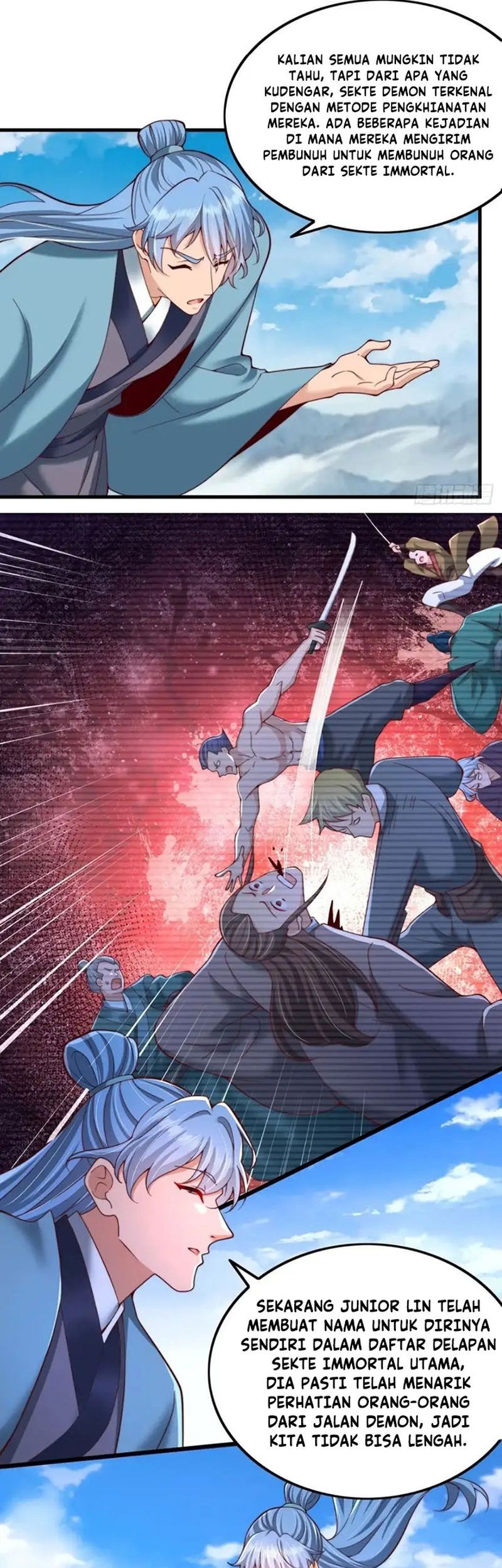 After Confessing My Love to the Beautiful Sect Leader, I Become Invincible? Chapter 18 Gambar 11