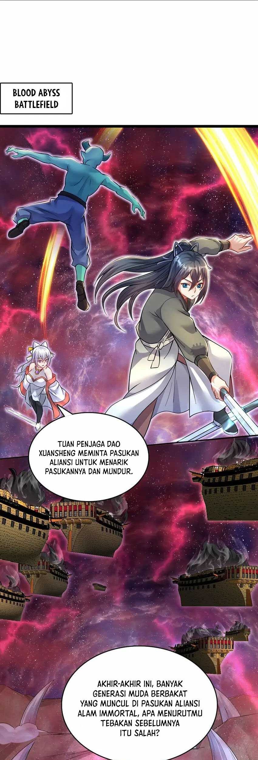 With a Sword Domain, I Can Become the Sword Saint Chapter 96 Gambar 8