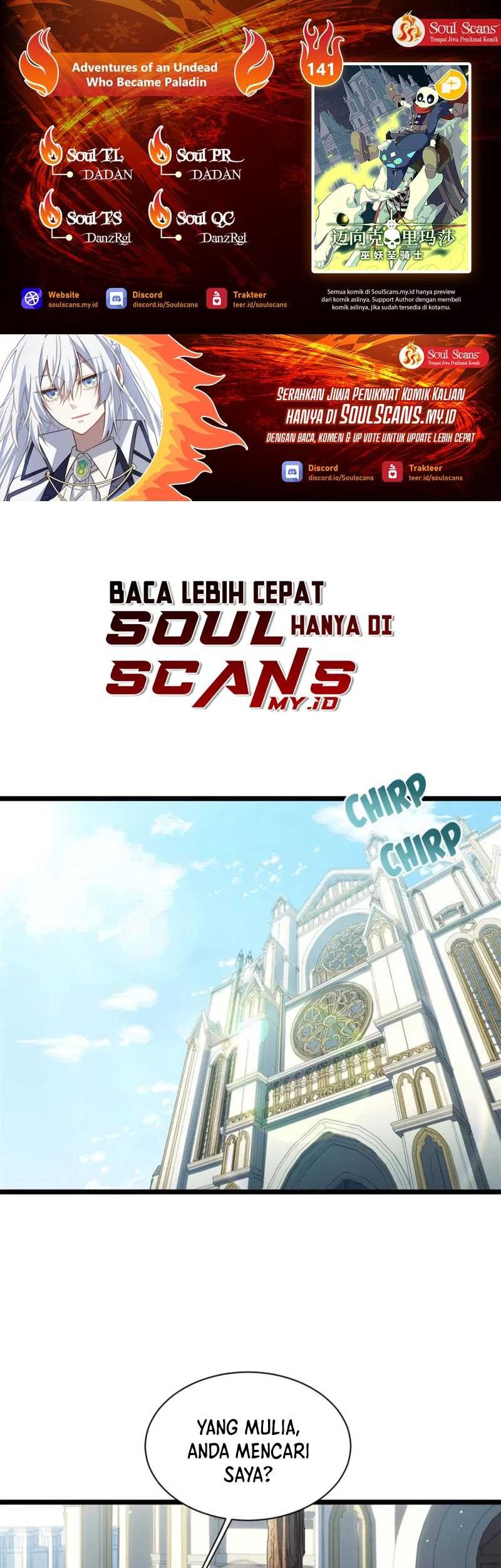 Baca Komik Adventures of an Undead Who Became Paladin Chapter 141 Gambar 1