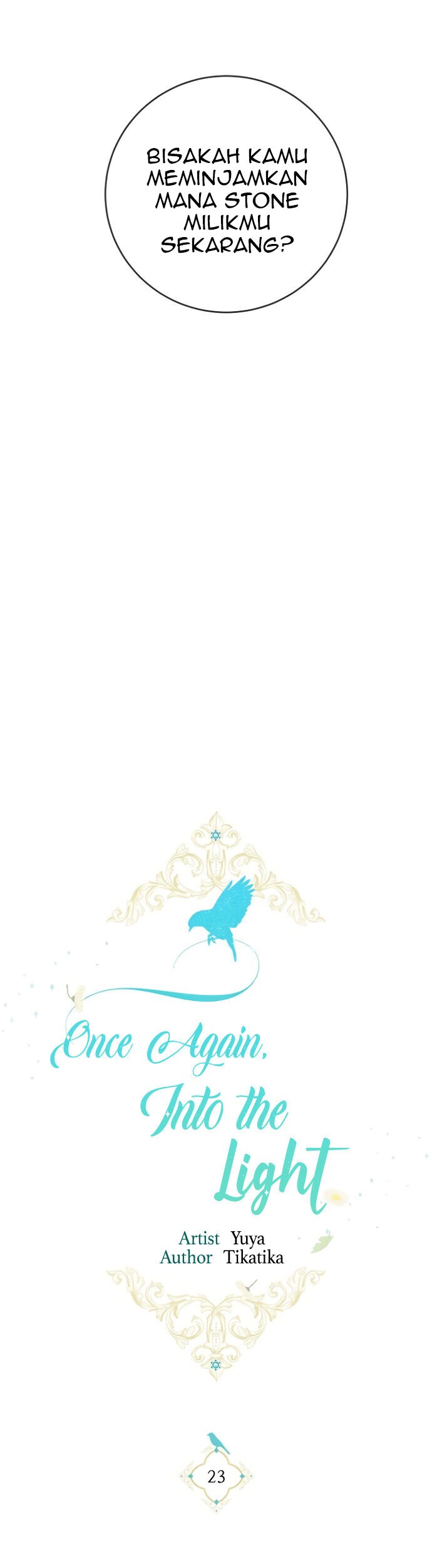 Into the Light, Once Again Chapter 23 Gambar 24