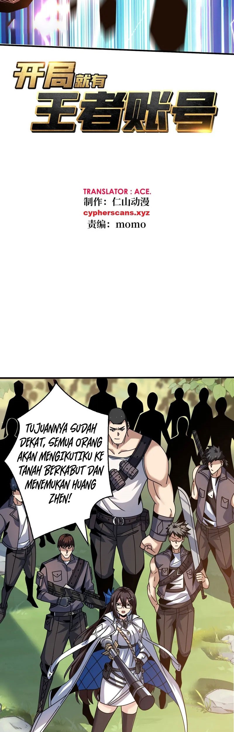 King Account At The Start Chapter 238 Gambar 3
