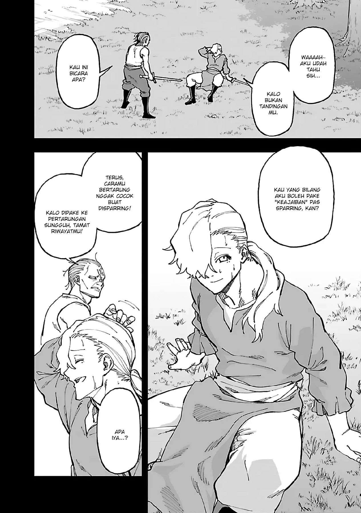 Katainaka no Ossan, Kensei ni Naru ~tada no inaka no kenjutsu shihan datta no ni, taisei shita deshi-tachi ga ore wo hottekurenai ken~ Chapter 26.1 Gambar 6