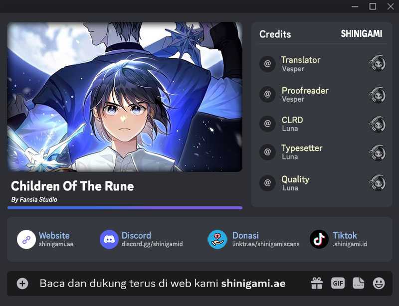 Baca Komik Children of the Rune Chapter 16 Gambar 1