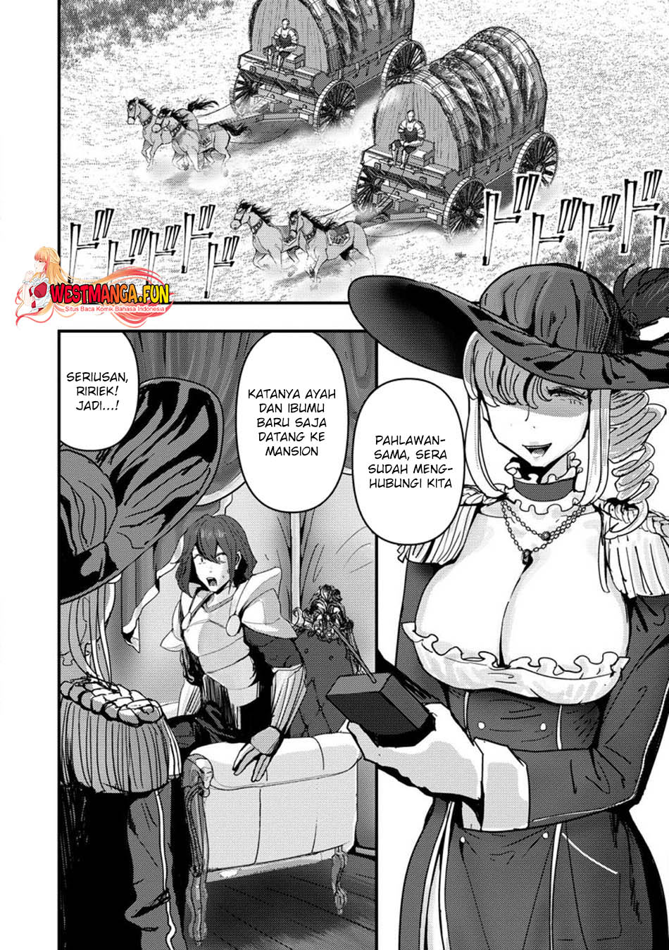 Doumo, Yuusha no Chichi desu. 〜Kono Tabi wa Gusoku ga Gomeiwaku wo Kakete, Moushiwake Arimasen〜 Chapter 07.3 Gambar 8