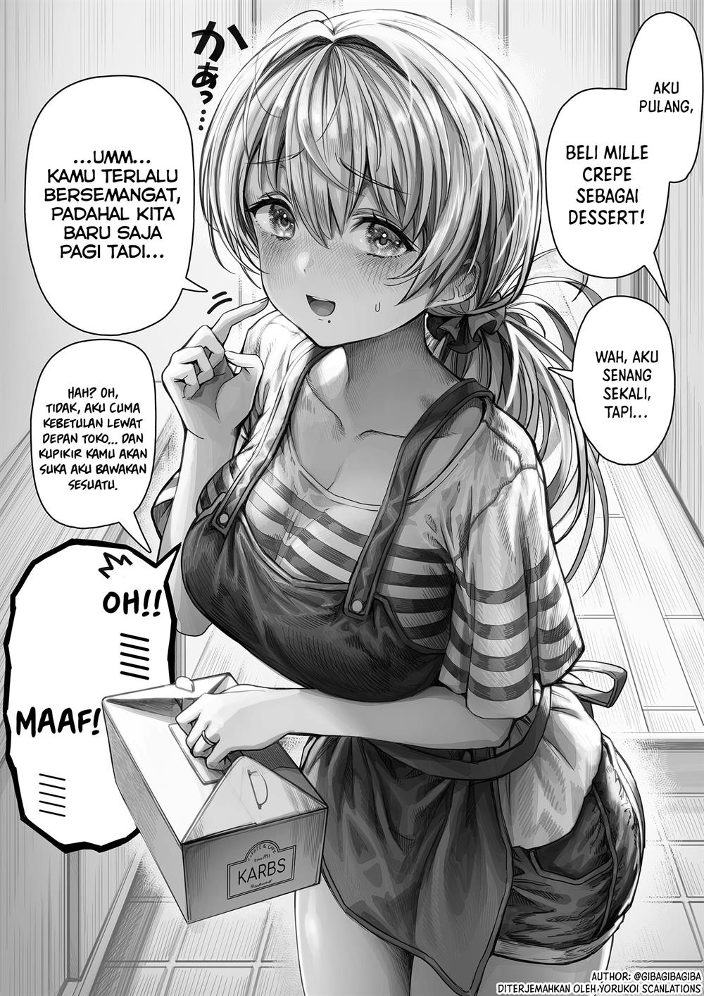 Baca Komik Ochame na Okusan to no Nichijou Chabangoto Chapter 17 Gambar 1