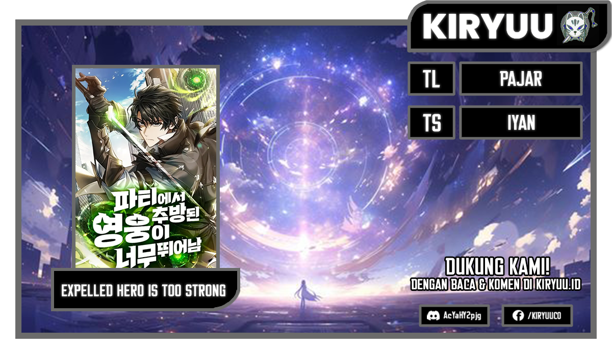 Baca Komik Expelled Hero Is Too Strong Chapter 01 Gambar 1